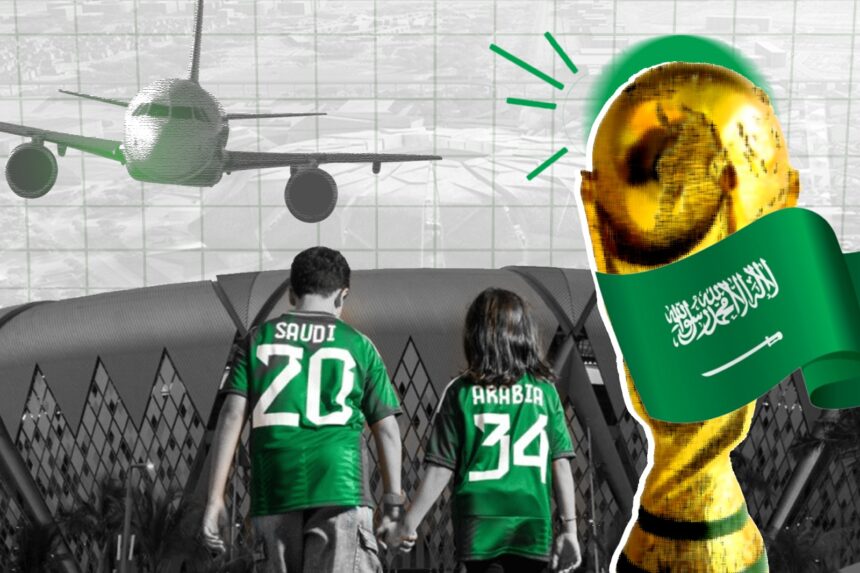 ملاعب ومطارات ومواصلات بيئية.. كيف تخطط السعودية لكأس العام 2034؟ - برفيلكس - brieflex