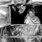 Young,European,Girl,In,A,Nomad,Tent,Window.,Black,And - برفيلكس - brieflex سميرة: طفلة أحلامها الهندسة وواقعها زواج قسري بأمر طالبان - برفيلكس - brieflex