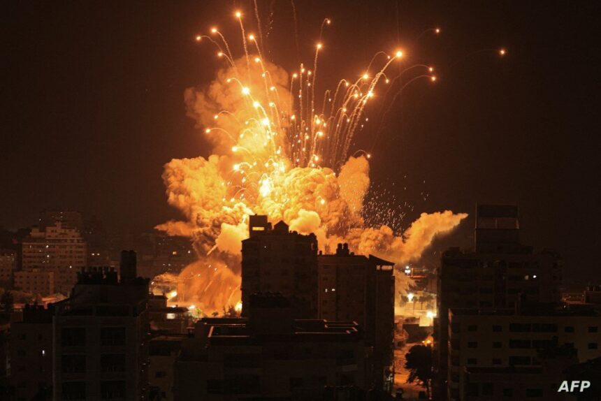 PALESTINIAN-ISRAEL-CONFLICT-GAZA - برفيلكس - brieflex عملية الخمس ساعات.. لماذا عادت الحرب إلى غزة؟ وما نتائجها؟ - برفيلكس - brieflex