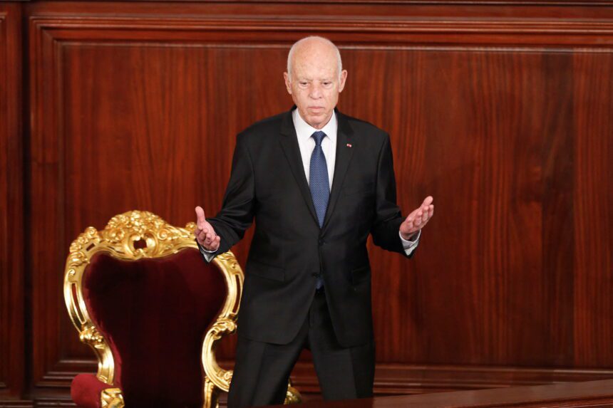 Tunisian president-elect Kais Saied swearing-in ceremony in Tunis - برفيلكس - brieflex  - برفيلكس - brieflex