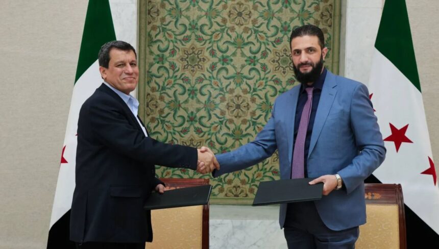 اتفاق تاريخي بين الشرع وعبدي.. هل تسير سوريا نحو الوحدة بعد الانقسامات؟ - برفيلكس - brieflex