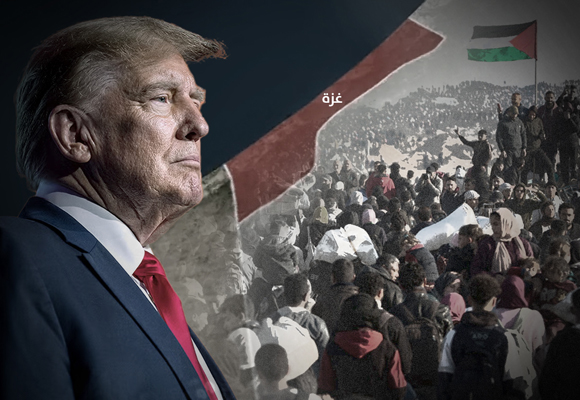 trump-plans-for-ethnic-cleansing-in-gaza - برفيلكس - brieflex غزة بين جحيم الحاضر ووعود ترامب - برفيلكس - brieflex