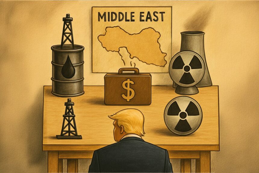- النفط والتجارة والنووي.. 3 ملفات على طاولة ترامب في الشرق الأوسط - برفيلكس - brieflex  - برفيلكس - brieflex