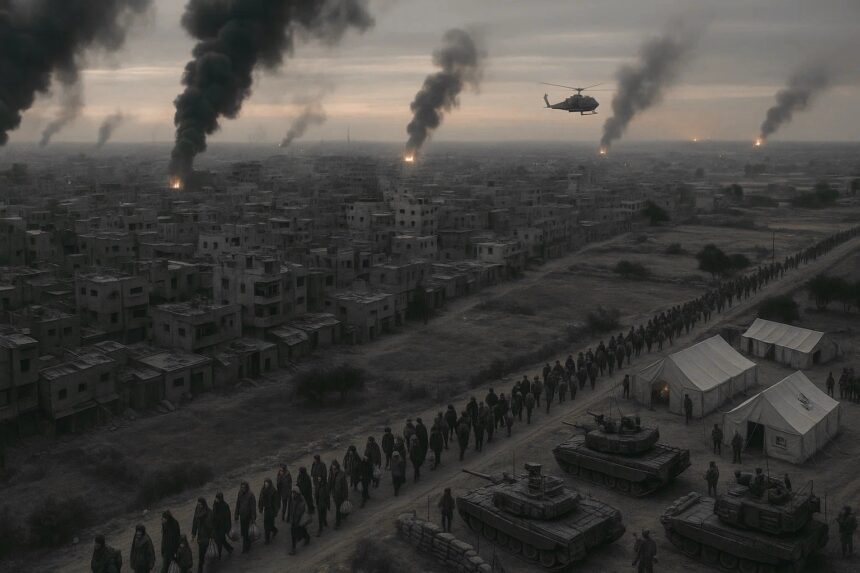 تفاصيل خطة إسرائيل لاحتلال غزة.. التنفيذ بدأ - برفيلكس - brieflex  - برفيلكس - brieflex