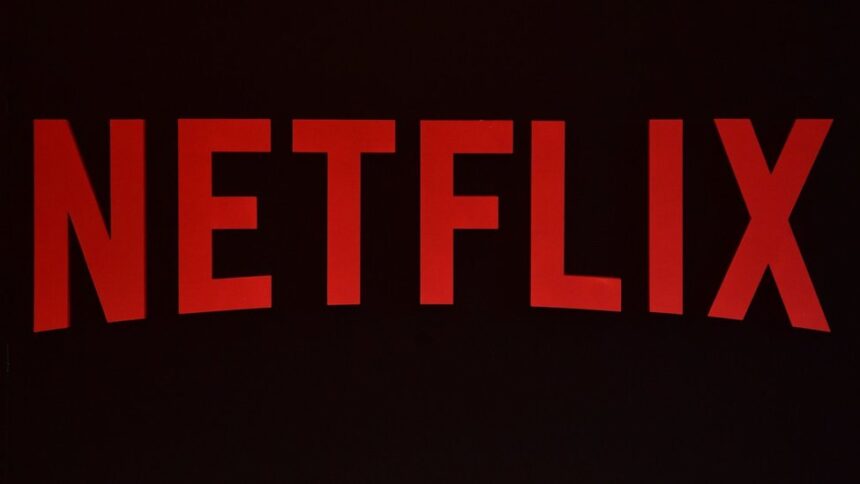 Netflix logo in red on a black background. - برفيلكس - brieflex